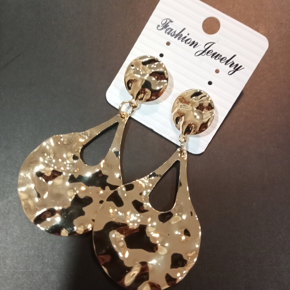 Gold Dangle Earrings